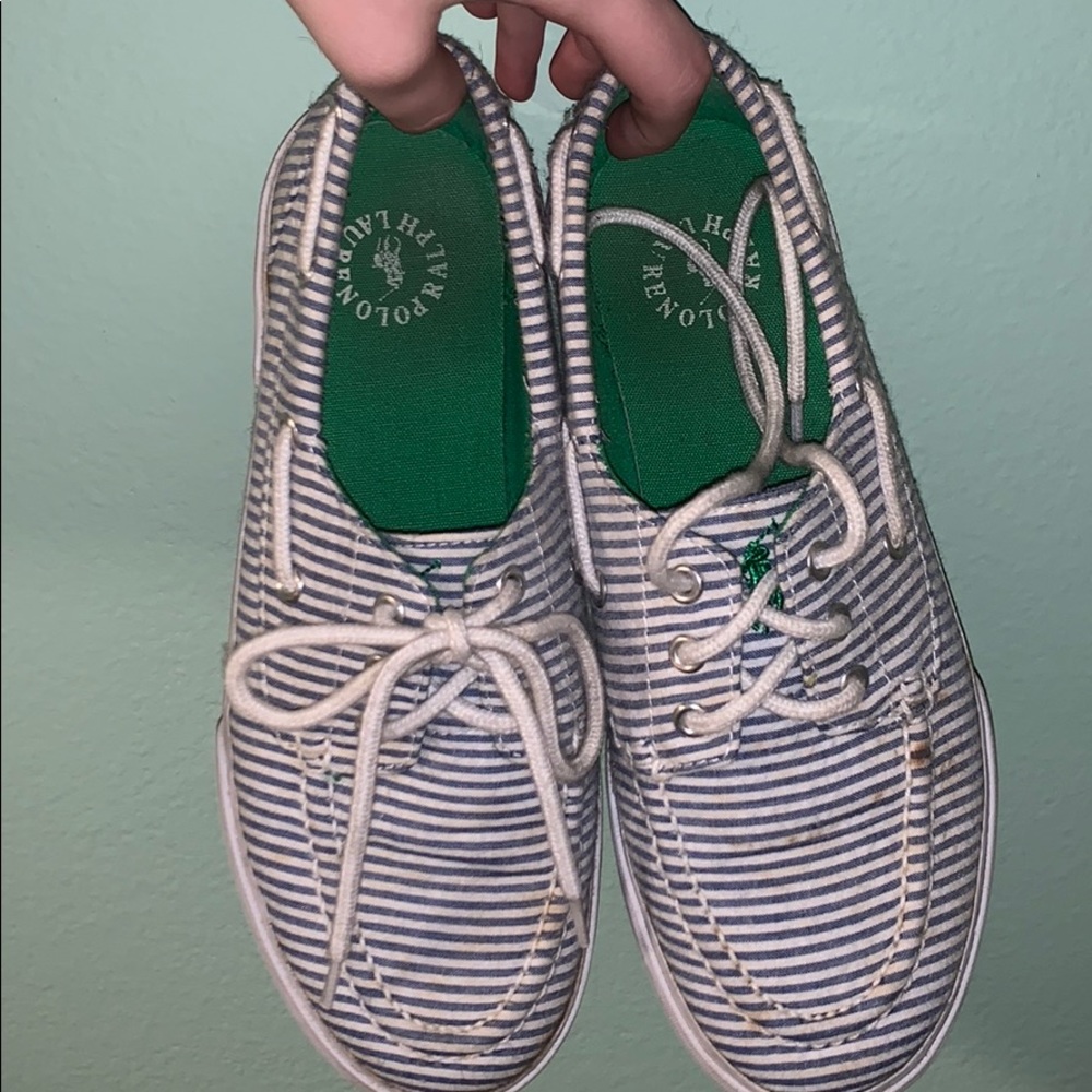 Polo Ralph Lauren striped sneakers